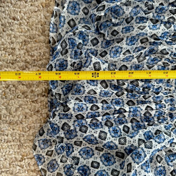 MISA LOS ANGELES Zonia Ruffle Off the Shoulder Blouson Dress M - Picture 8 of 16